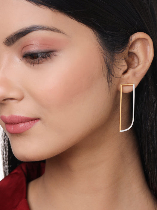 Partial Earrings - Gold/Silver