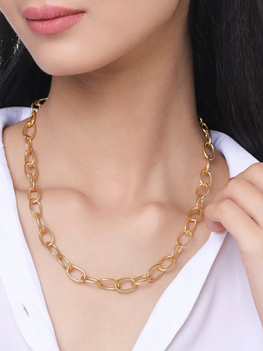 Oval Chain Necklace