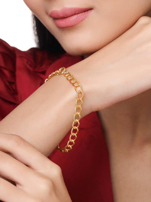 Cable Link Chain Bracelet