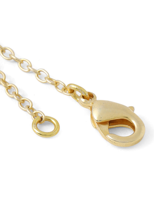 Horseshoe Watch Chain Charm - Golden