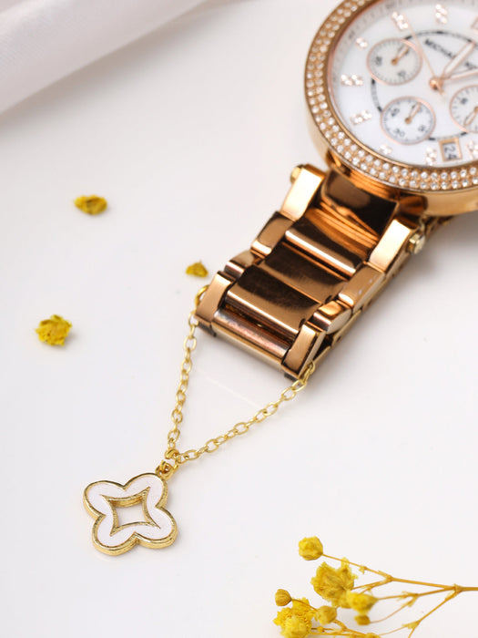 Clove Watch Chain Charm - Golden