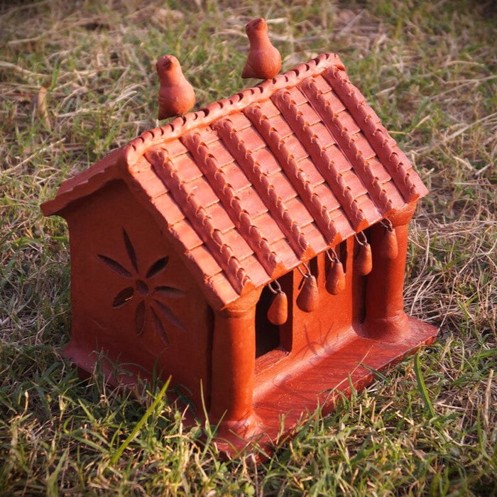 Mp Terracotta Craft Birdhouse