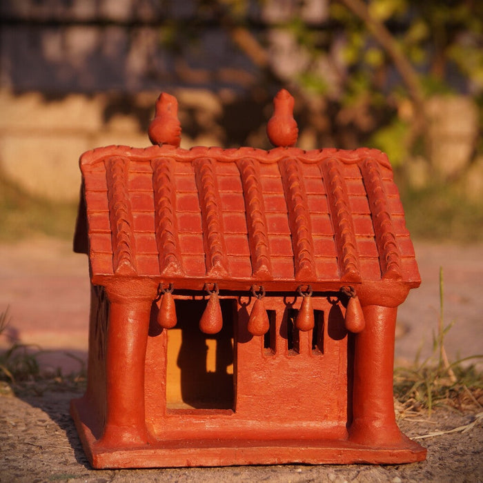 Mp Terracotta Craft Birdhouse