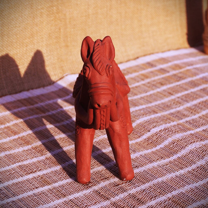 Mp Terracotta Craft Votive Animal Figurines