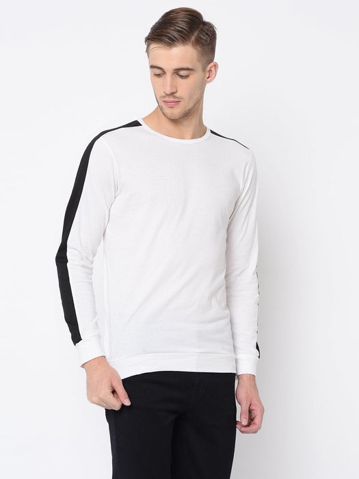 Cut & Sew Raglan Sleeve T Shirt For Men