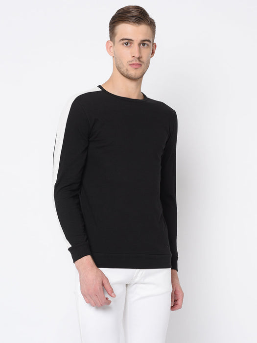 Cut & Sew Raglan Sleeve T Shirt For Men