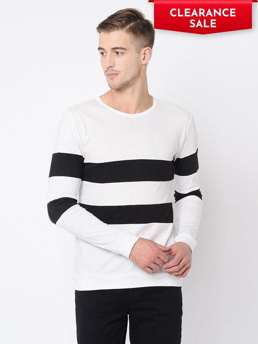 Cut & Sew Full Sleeve T-shirt For Men