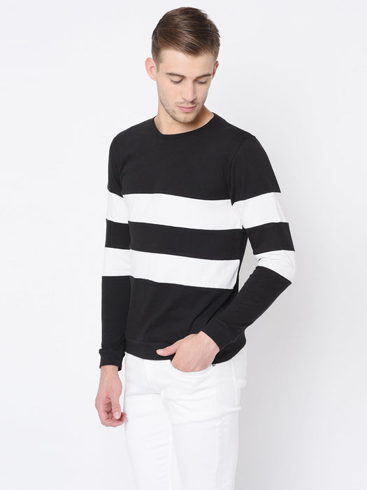 Cut & Sew Full Sleeve T-shirt For Men