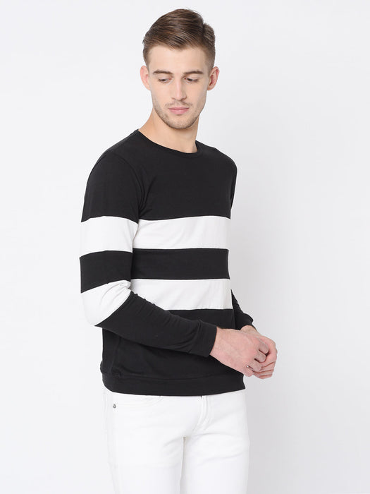 Cut & Sew Full Sleeve T-shirt For Men