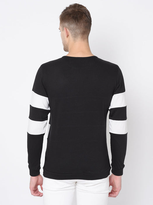 Cut & Sew Full Sleeve T-shirt For Men