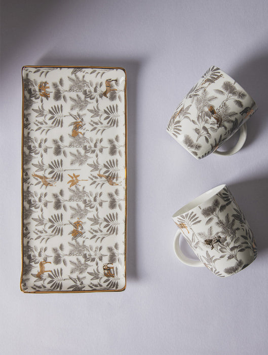 Madagascar Mug & Platter Set