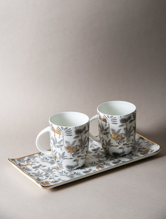 Madagascar Mug & Platter Set