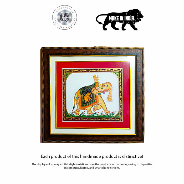 Miniature Rajasthani Elephant Painting