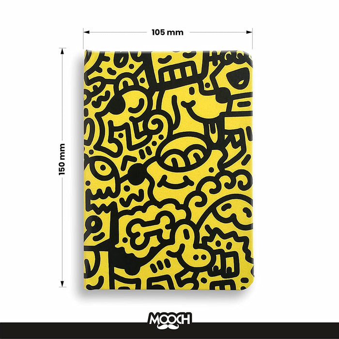 Doodle Yellow -120Gsm Prisma Flux Paper