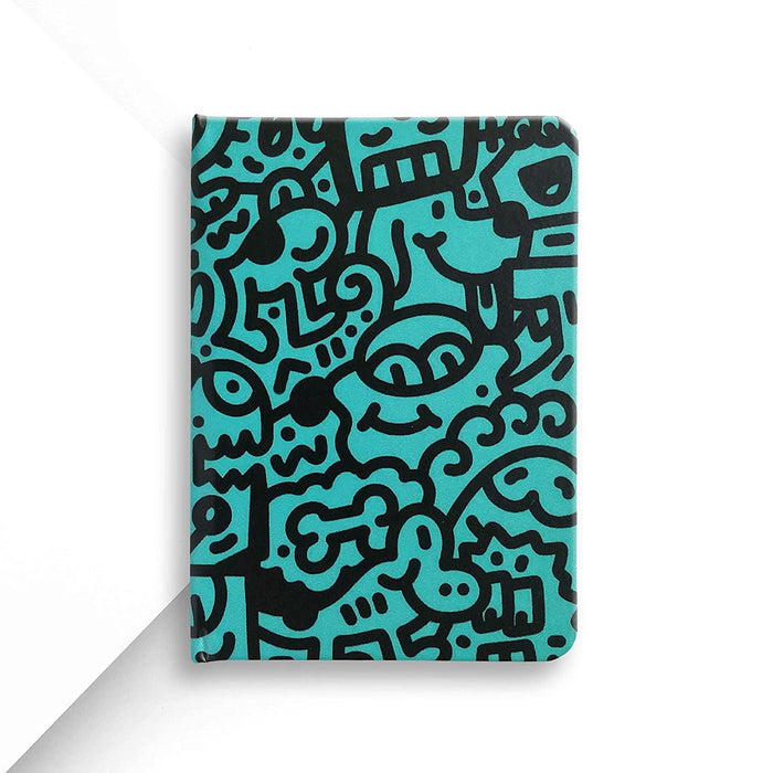 Doodle Blue -120Gsm Prisma Flux Paper