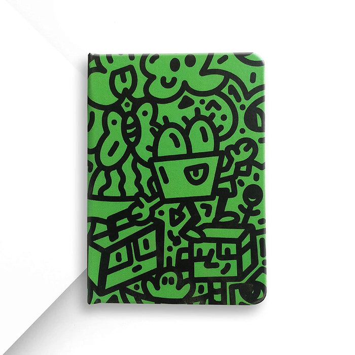 Doodle Green - 120Gsm Prisma Flux Paper