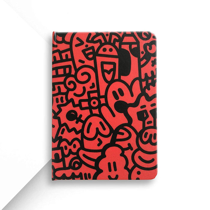 Doodle Red -120Gsm Prisma Flux Paper