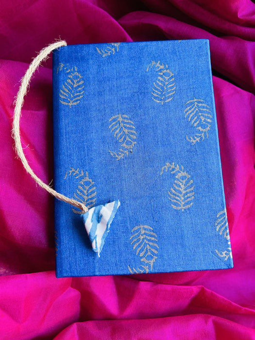 NEELAM UPCYCLED HANDLOOM FABRIC JOURNAL (Hardbound)