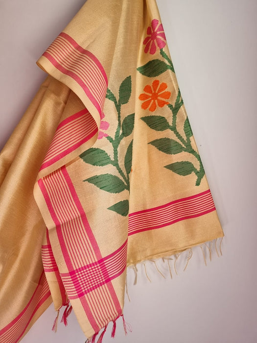 PARIJAT COTTON SILK SAREE