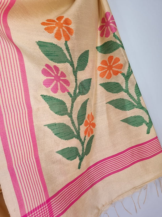 PARIJAT COTTON SILK SAREE