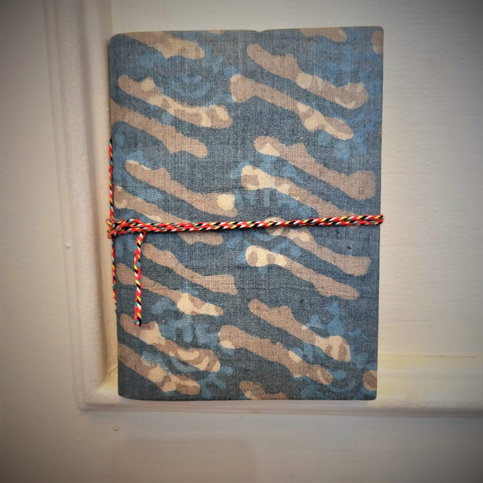 POWDER KISS UPCYCLED HANDLOOM FABRIC JOURNAL (doori)