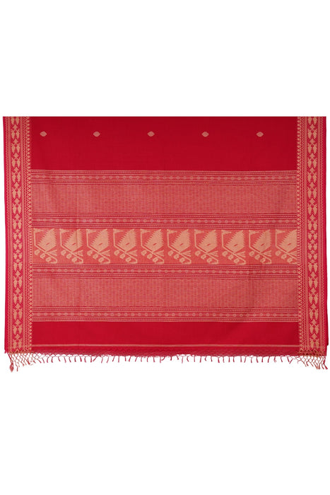 Phuliya Cotton Saree - Pink