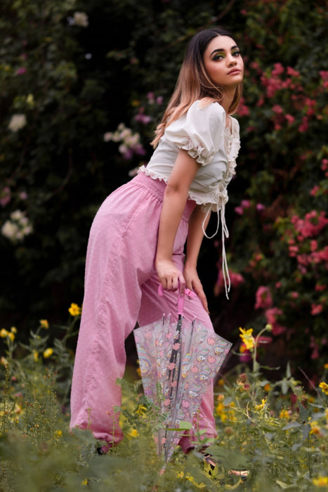 PRETTY PINK PICNIC JOGGERS