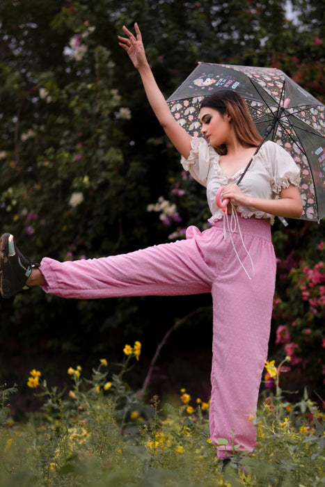 PRETTY PINK PICNIC JOGGERS