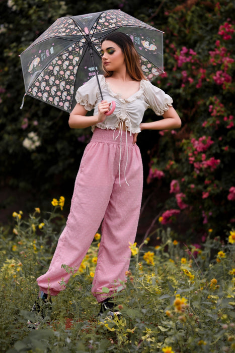 PRETTY PINK PICNIC JOGGERS