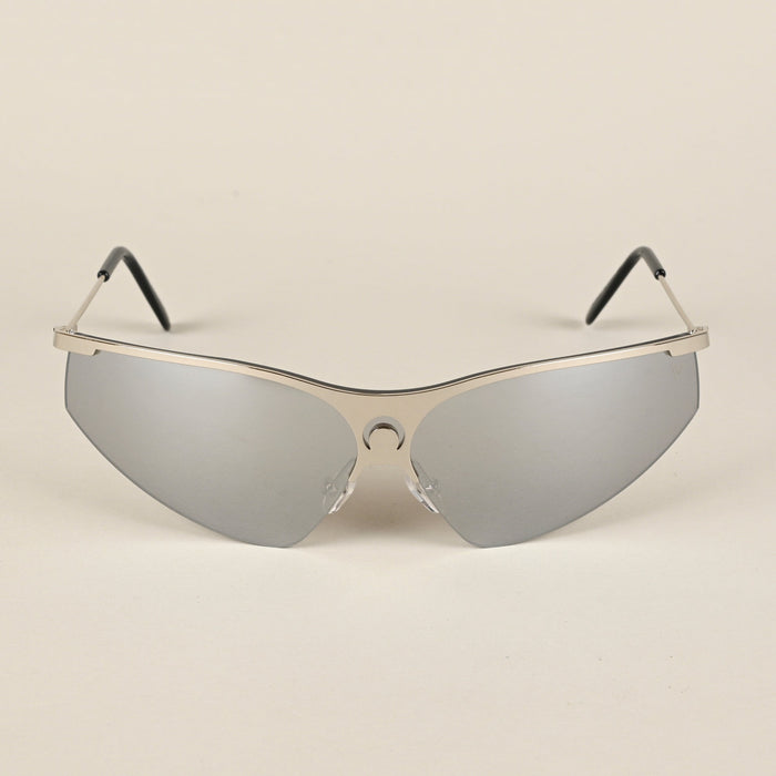 Voyage Grey Wrap-Around Sunglasses for Men & Women - MG4220