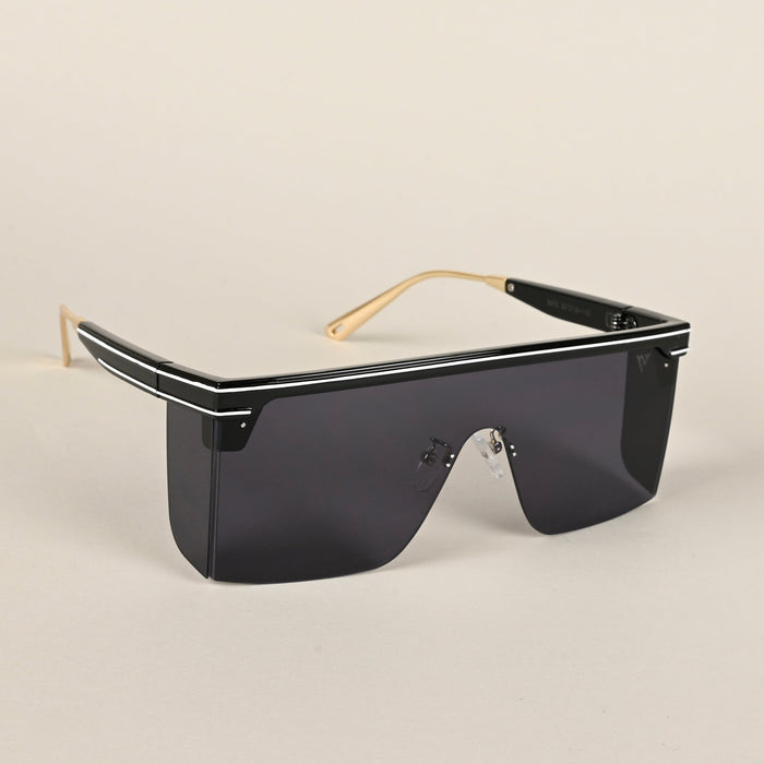 Voyage Black Wayfarer Sunglasses for Men & Women - MG4182