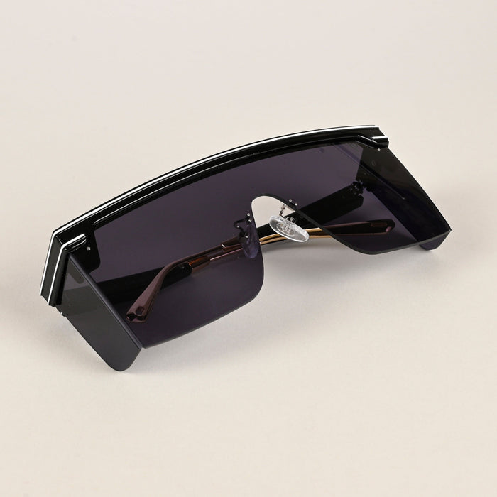 Voyage Black Wayfarer Sunglasses for Men & Women - MG4182