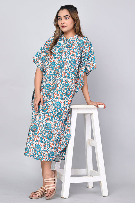 Floral Print Dress for Women (Multi)-DR-8