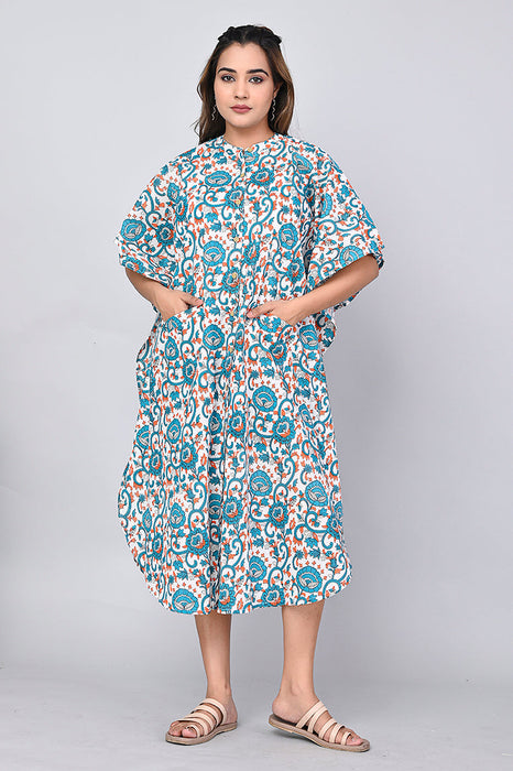 Floral Print Dress for Women (Multi)-DR-8