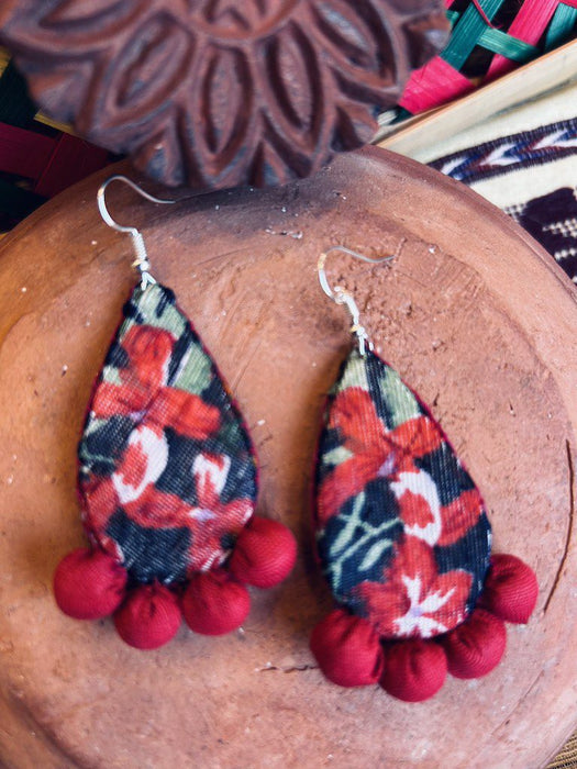 RANGOLI TEXTILE EARRING