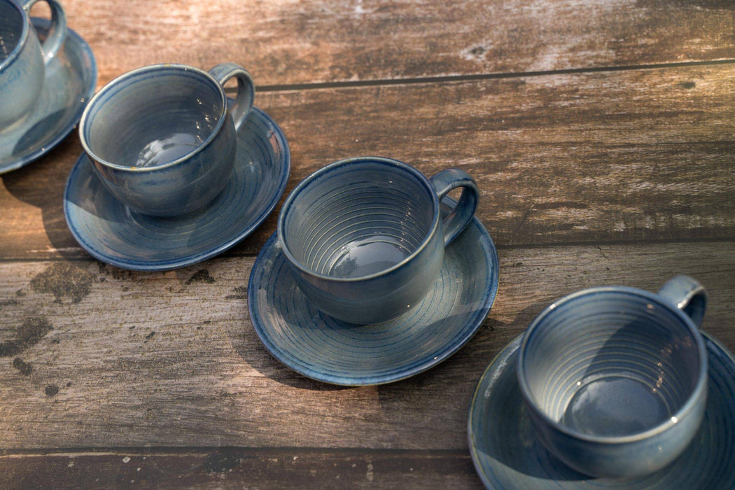 Sapphire serenity tea set