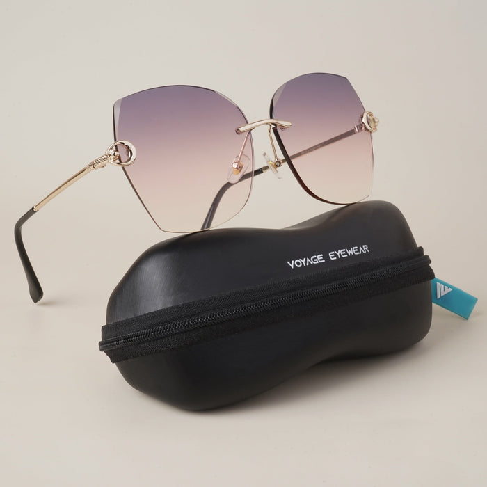 Voyage Violet Over Size Sunglasses - MG2878