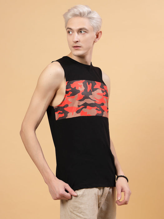 Styles Colorblock Active Vest Tee