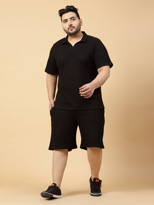 Casual Comfort Men's Waffle Co-ord Set