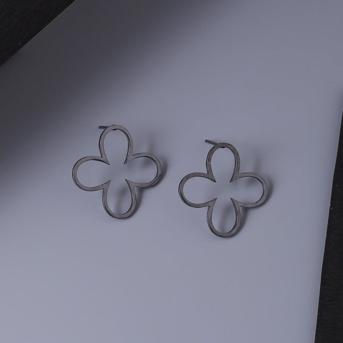 Bud Earrings - Black