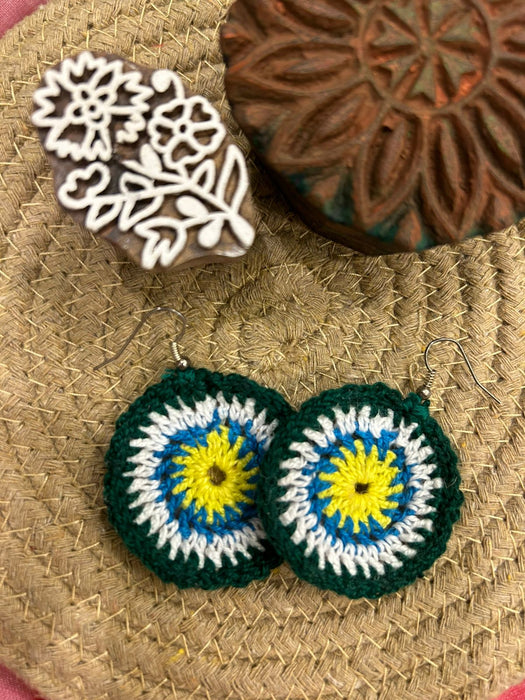 SUNSHINE CROCHET EARRING