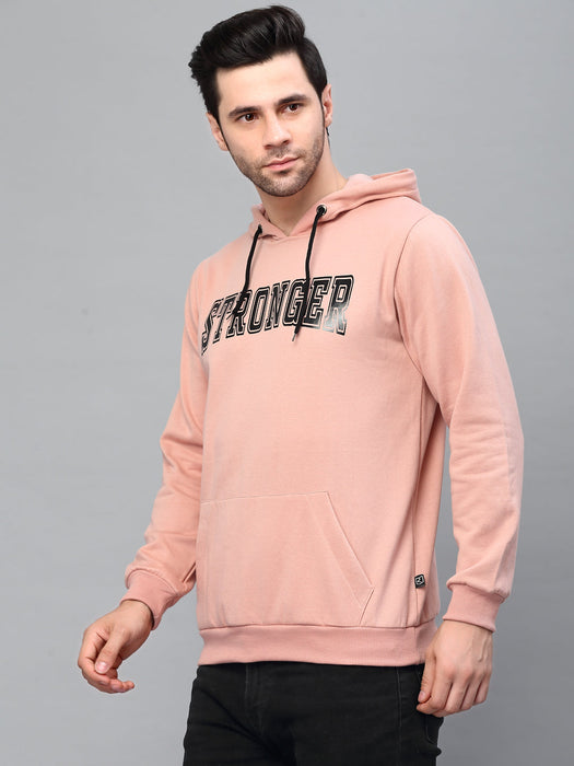 Bold Printed Hood Fleece Sweatshirt