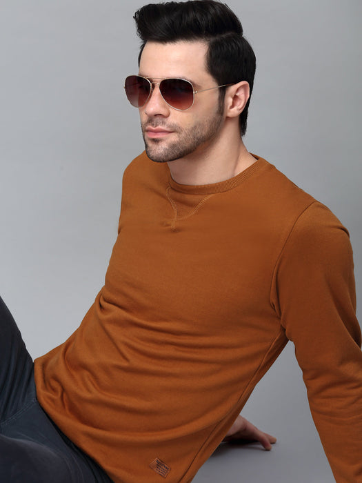 Round Neck Fleece Sweatshirt