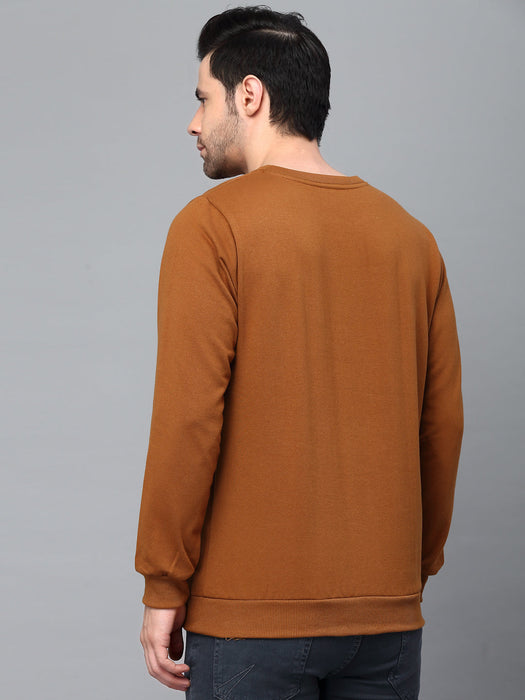 Round Neck Fleece Sweatshirt