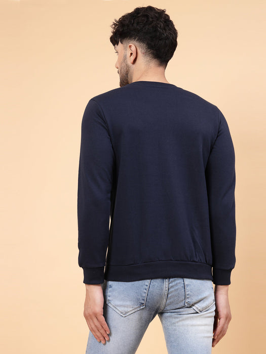 Round Neck Fleece Sweatshirt