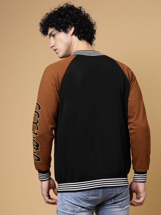 Rigo Signature Puff Printed Varsity Jacket