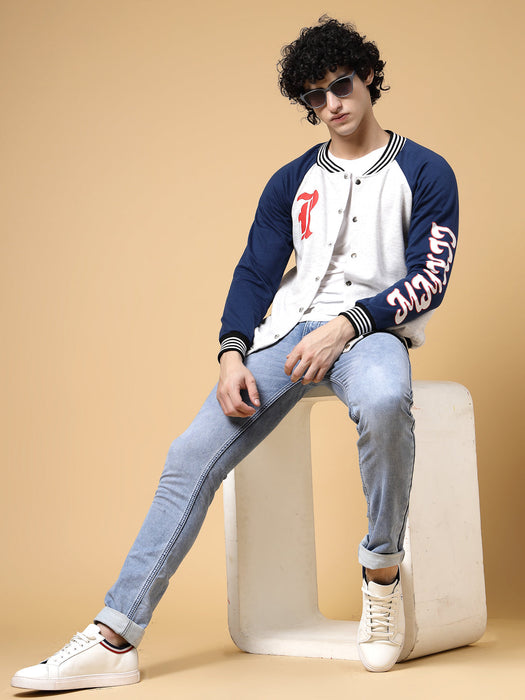 Rigo Signature Puff Printed Varsity Jacket