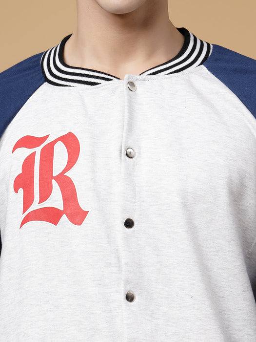 Rigo Signature Puff Printed Varsity Jacket