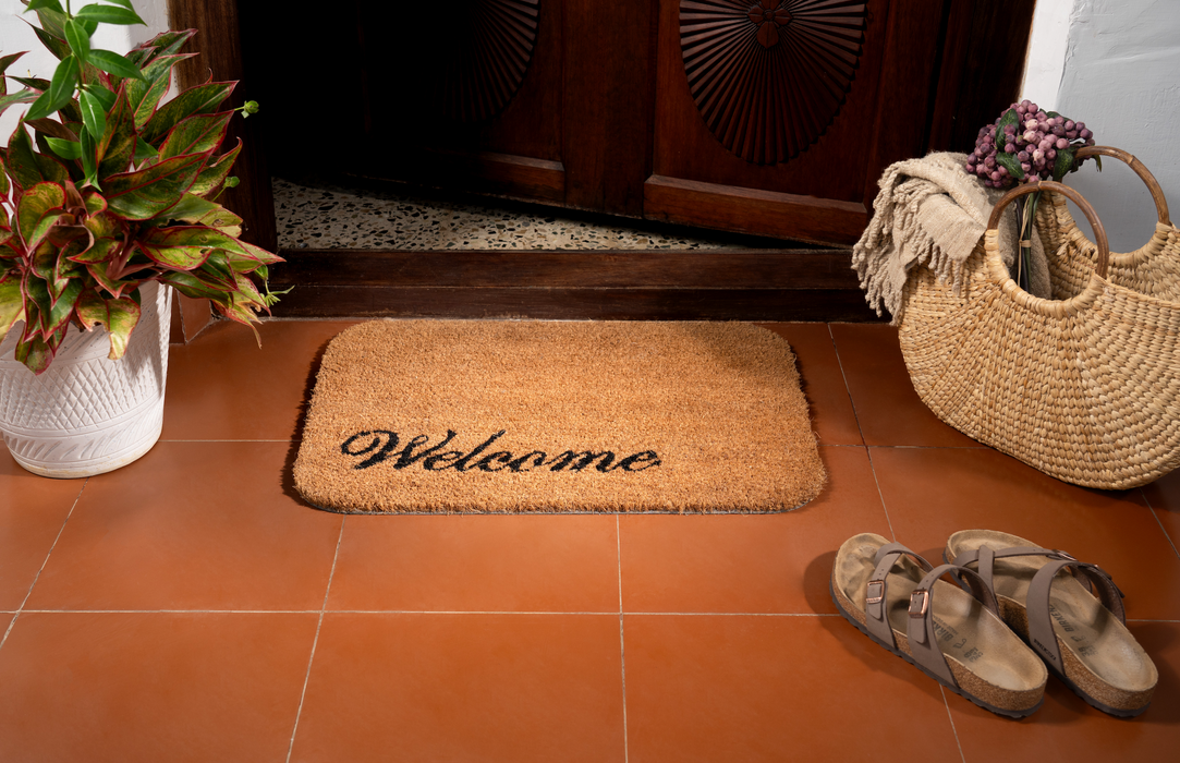 Welcome Coir Doormat