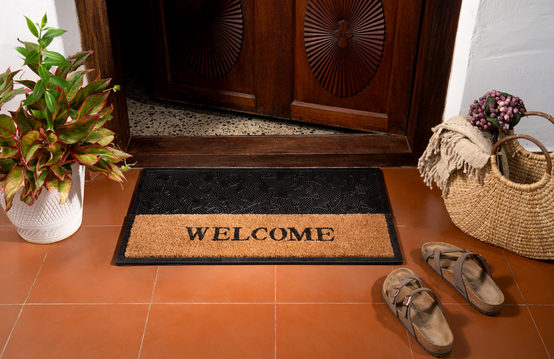 Hybrid Welcome Coir-Rubber Mat